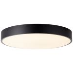 Brilliant Slimline Deckenleuchte Metall Plastik Weiß Schwarz 58W 6800lm - 830-865 CCT | 490mm - Fernsteuerung Dimmbar