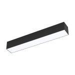 Eglo Deckenleuchte Salitta Aluminium Schwarz 9W 1080lm - 830 Warmweiß