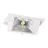 LED Downlight WallWasher Wally Mittel 26W 3000K 3700lm Grau | Warmweiß