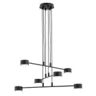 Emibig Pendelleuchte Modus Stahl Schwarz | Geeignet für 6x GX53 - Max 12W