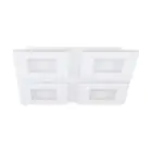 Eglo Deckenleuchte Padrogia-Z Stahl Weiß 9.7W 1170lm - 827-865 Abstimmbares Weiß + RGB | IP20 - Zigbee Dimmbar